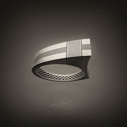 Authentic Futuristic Ring, Dune Vibes, Alternative Vision