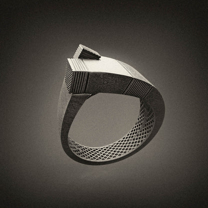 Authentic Futuristic Ring, Dune Vibes, Alternative Vision