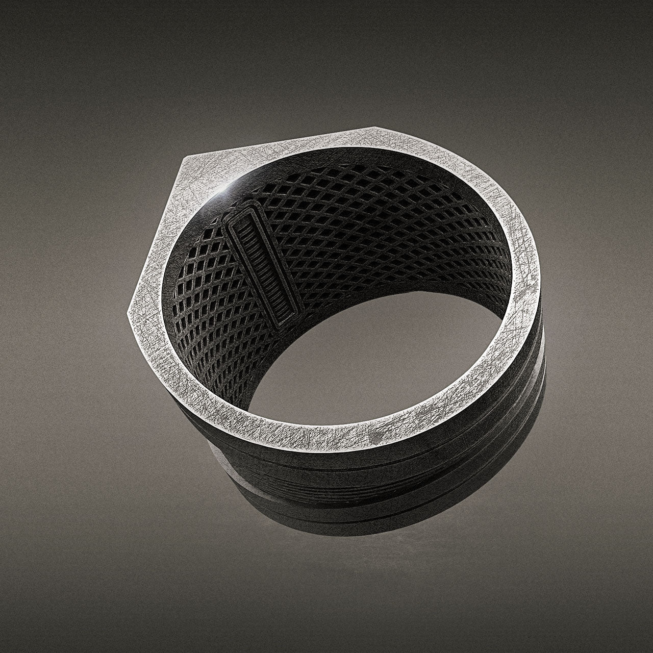 Black Onyx Mens Ring