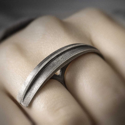 Dune Ring with Sci Fi Vibes