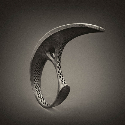 Dune Ring with Sci Fi Vibes