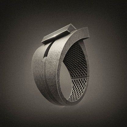 Dune Movie Ring with Sci Fi Vibes