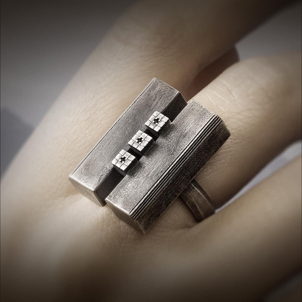 Dune Movie Ring with Sci Fi Vibes