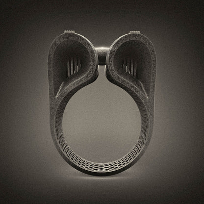 Futuristic Sci Fi Ring, Dune Vibes, Alternative Vision