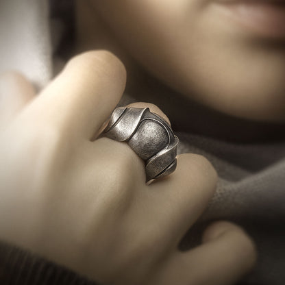 Authentic Futuristic Ring, Dune Vibes, Alternative Vision