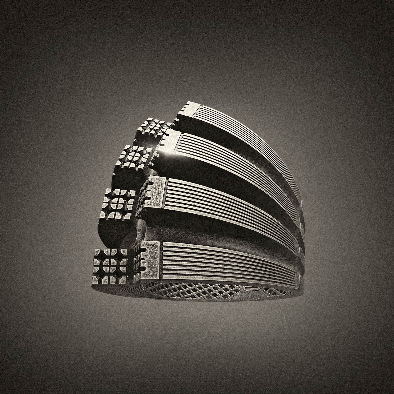 Futuristic Sci Fi Ring, Dune Vibes, Alternative Vision