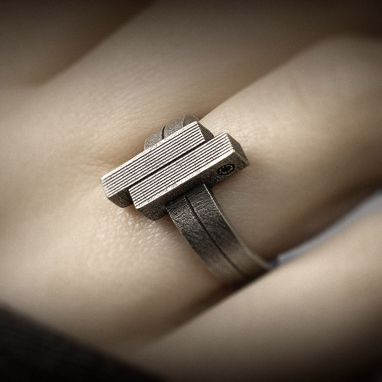 Futuristic Sci Fi Ring, Dune Vibes, Alternative Vision