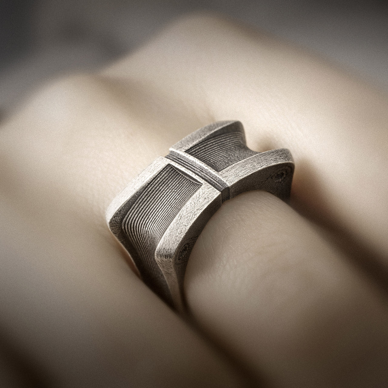 Dune Movie Ring with Sci Fi Vibes