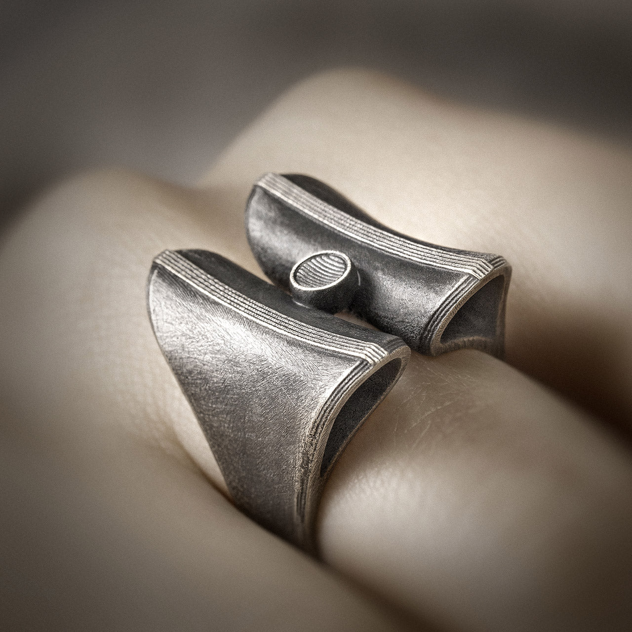 Futuristic Sci Fi Ring, Dune Vibes, Alternative Vision