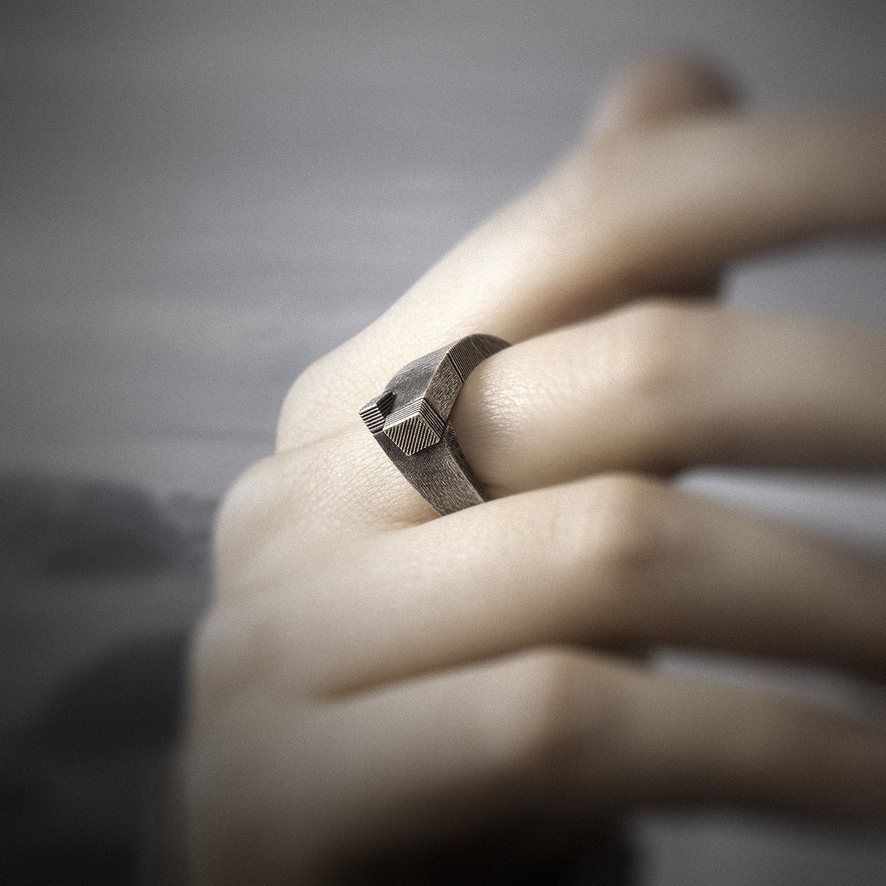 Authentic Futuristic Ring, Dune Vibes, Alternative Vision