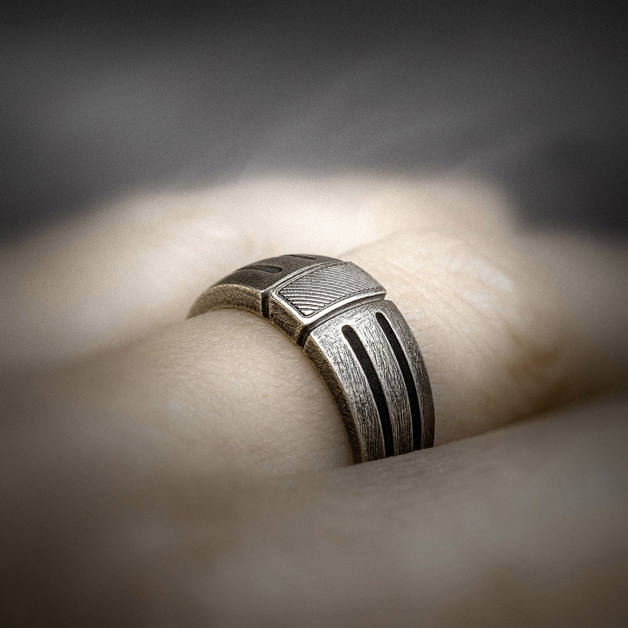 Dune Ring with Sci Fi Vibes