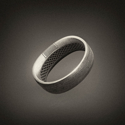 Dune Ring with Sci Fi Vibes