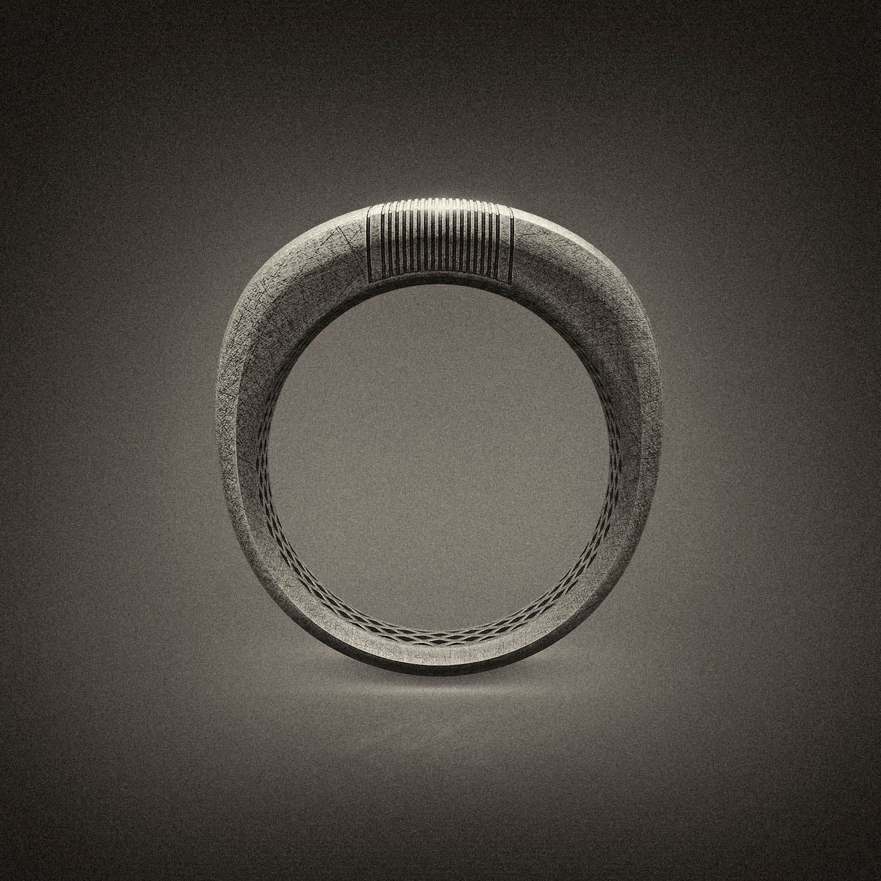 Dune Ring with Sci Fi Vibes