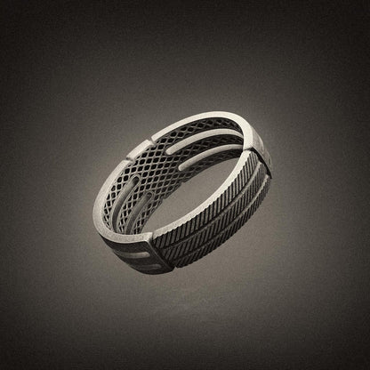 Dune Ring with Sci Fi Vibes