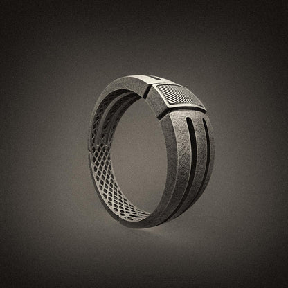 Dune Ring with Sci Fi Vibes