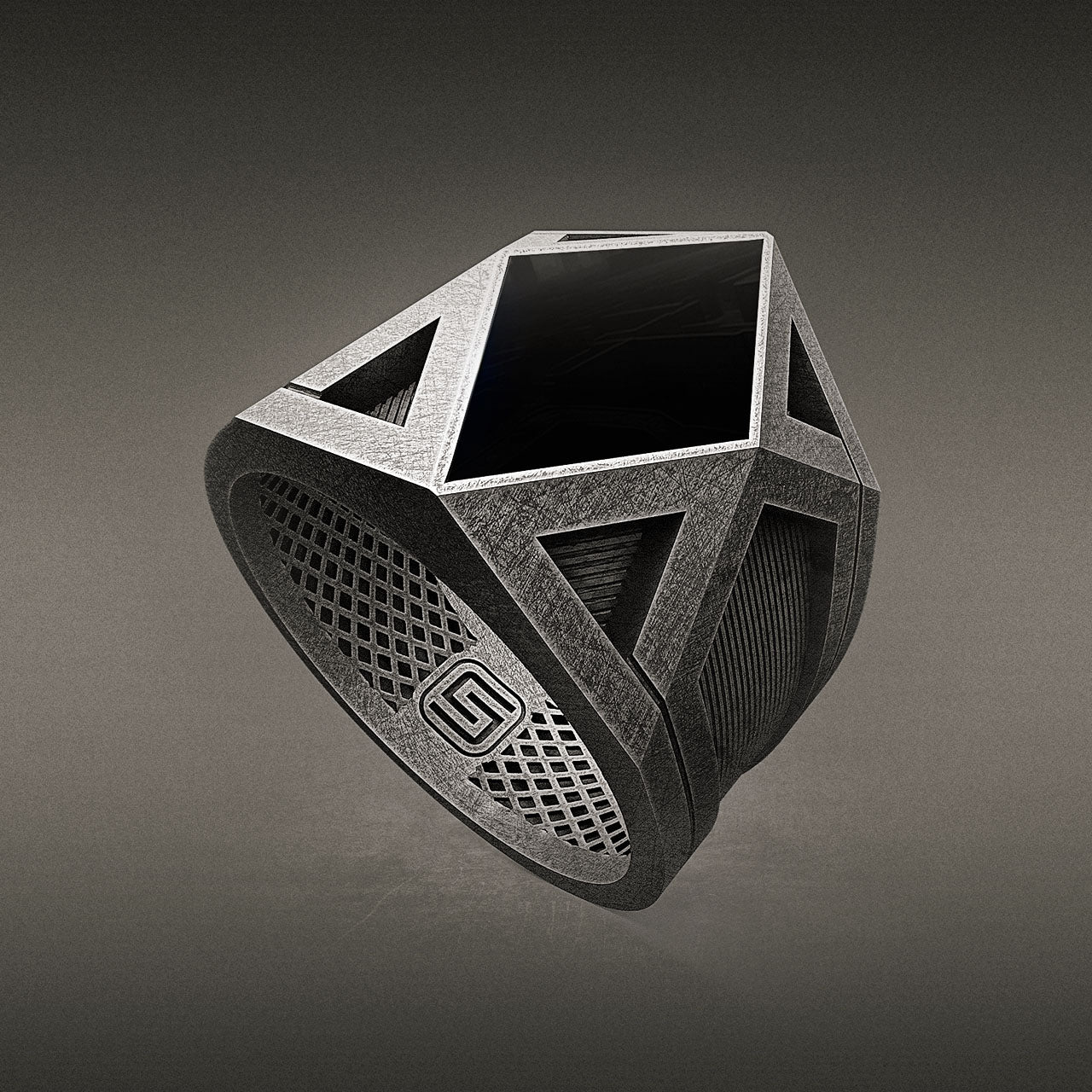 Sci Fi statement ring