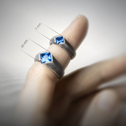 Vintage Engagement Ring with Fantasy Vibes